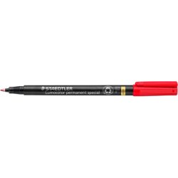 STAEDTLER Marqueur permanent 319M Lumocolor spécial, noir