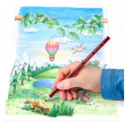 STAEDTLER Crayon de couleur Noris Colour, étui carton de 6