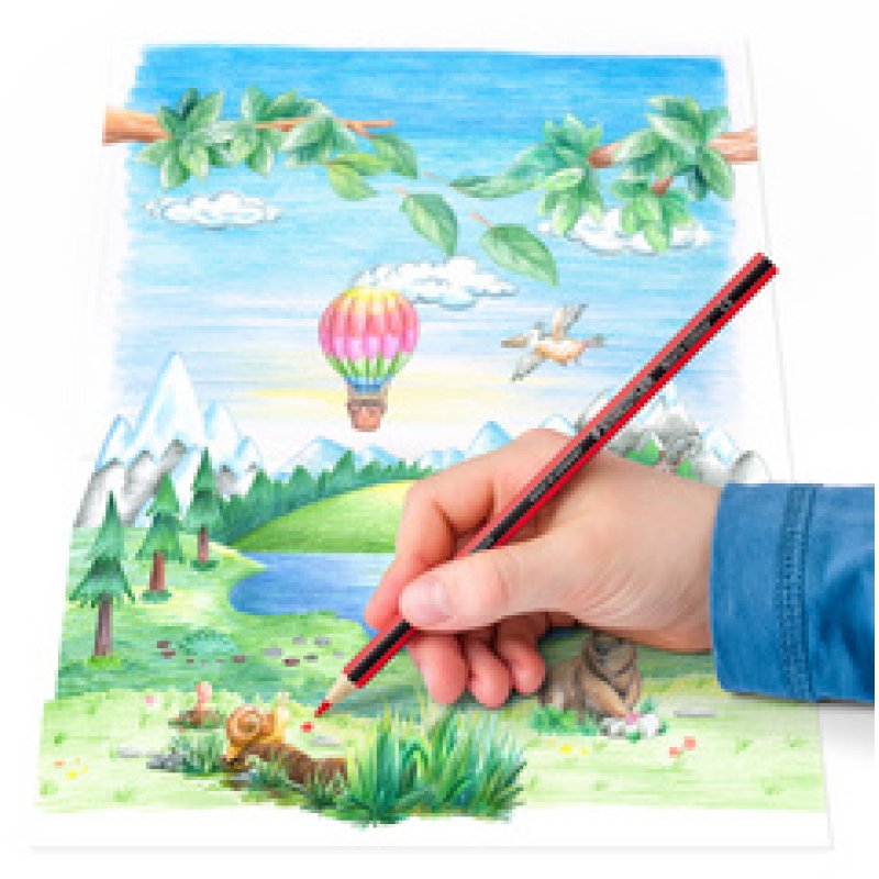 STAEDTLER Crayon de couleur Noris Colour, étui carton de 6