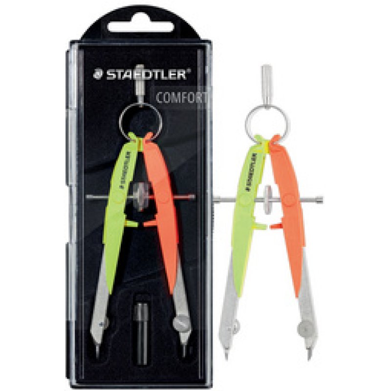STAEDTLER Compas géometrique de précision Mars Comfort Neon