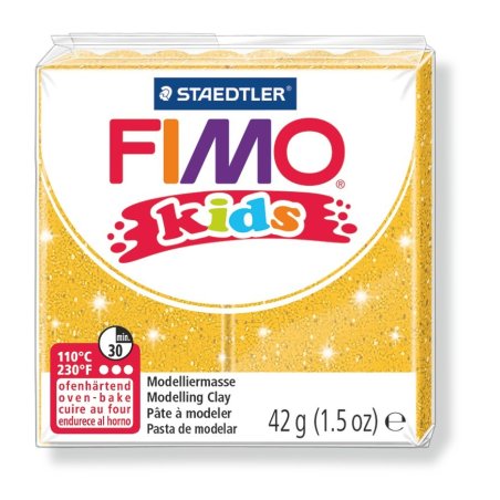 FIMO Pâte à modeler, à cuire, 42 g, or scintillant