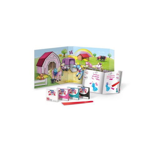 GRAINE CREATIVE Kit Fimo Kids Poneys