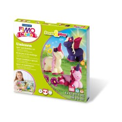 FIMO kids Kit de modelage Form & Play "Unicorn", niveau 2
