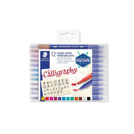 Staedtler 3005 stylo de calligraphie Multicolore 12 pièce(s)