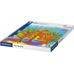 STAEDTLER Feutre de coloriage Noris, boîte de 144
