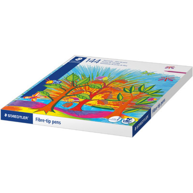 STAEDTLER Feutre de coloriage Noris, boîte de 144
