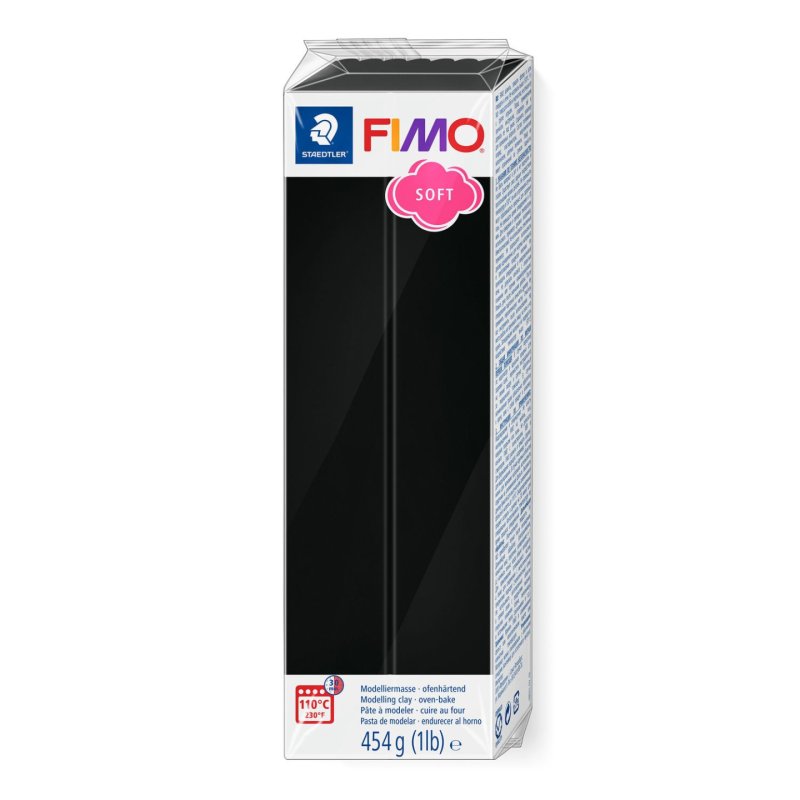 Staedtler FIMO SOFT 454 G NOIR / 8021-9