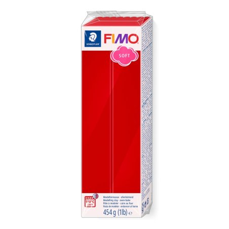 Staedtler FIMO SOFT 454 G ROUGE NOEL / 8021-2