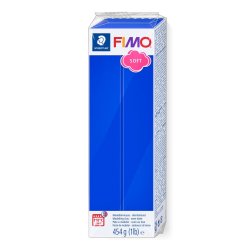 FIMO SOFT Pâte à modeler, à cuire, bleu brillant