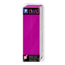 FIMO PROFESSIONAL Pâte à modeler, 454 g, magenta pur