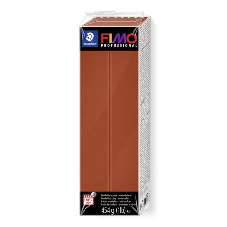 FIMO PROFESSIONAL Pâte à modeler, 454 g, terre cuite