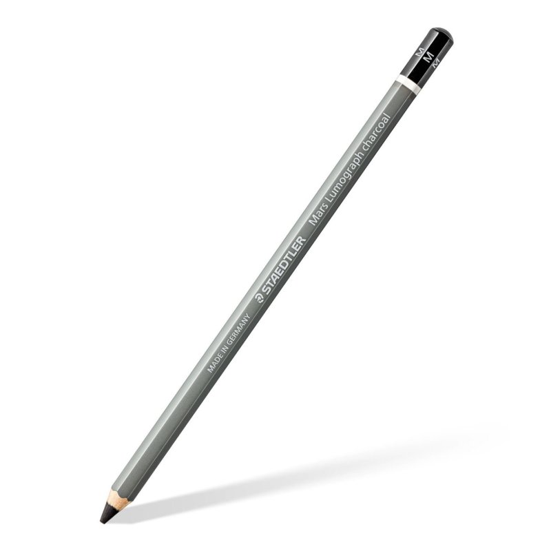 STAEDTLER Crayon au fusain Mars Lumograph charcoal, dureté:H