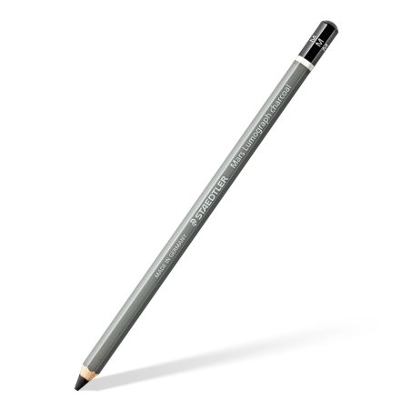 STAEDTLER Crayon au fusain Mars Lumograph charcoal, dureté:H