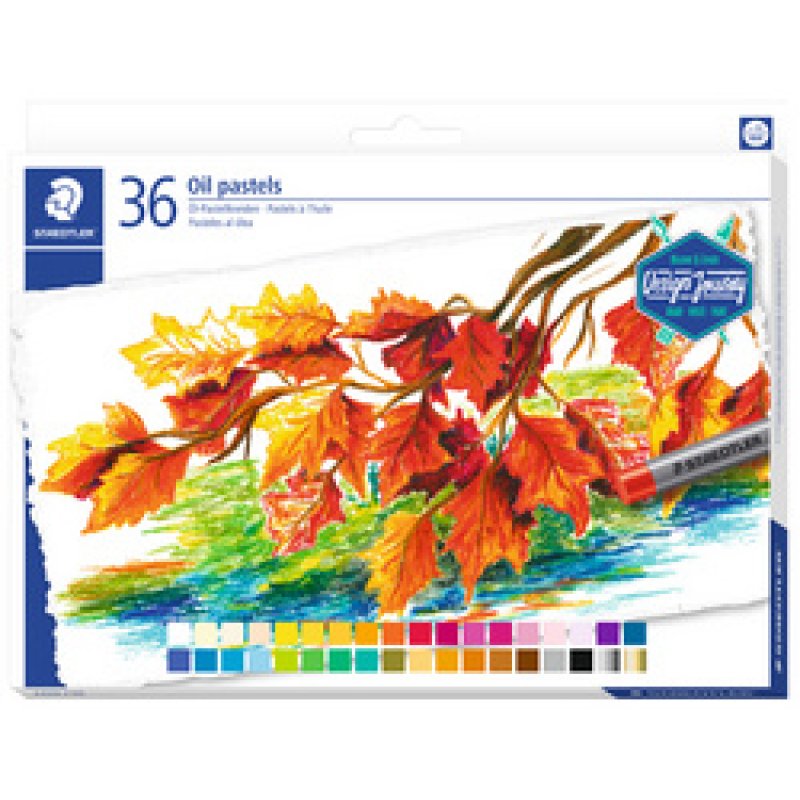 STAEDTLER Pastel à l'huile Design Journey, étui carton de 36