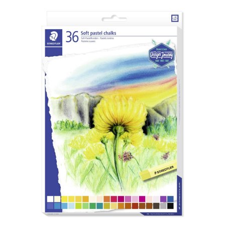 STAEDTLER Pastel tendre Design Journey, étui en carton de 36
