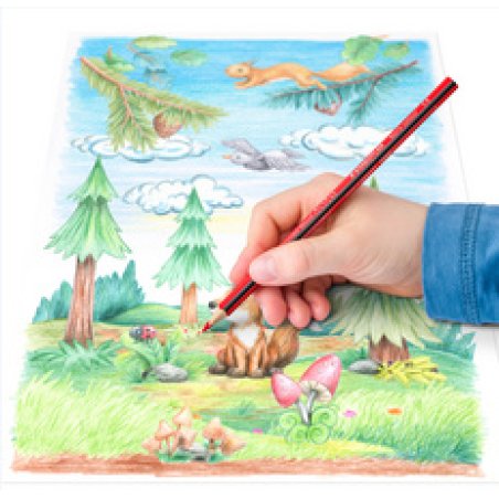 STAEDTLER Crayon de couleurs triangulaire Noris colour, 144