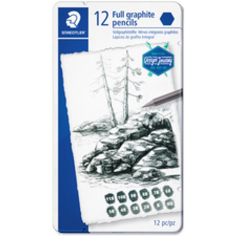 STAEDTLER Crayon graphite Mars Lumograph pure graphite