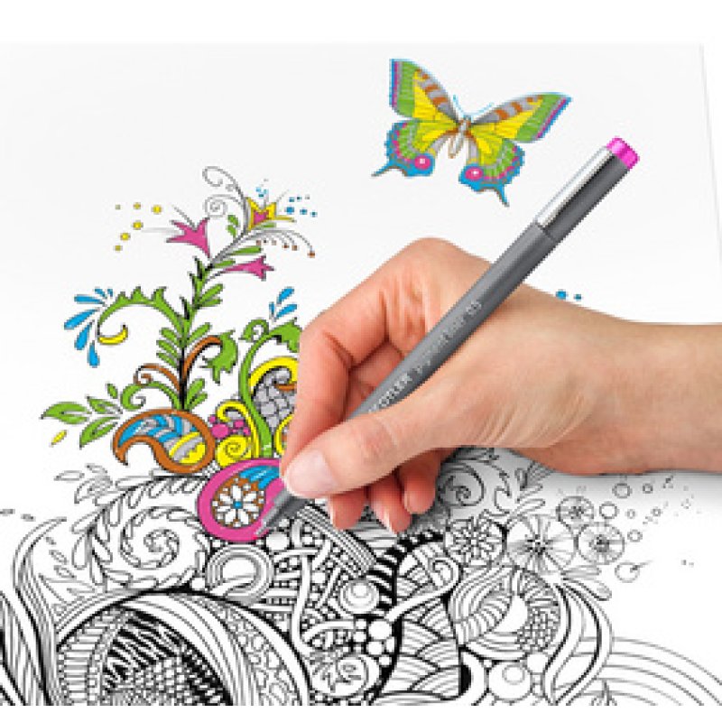 STAEDTLER Feutre à pigment Design Journey, blister de 12