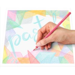 STAEDTLER Crayons de couleur pastel, étui carton de 12