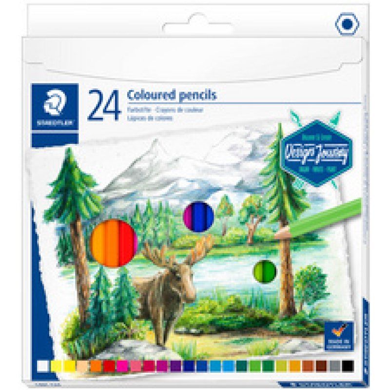 STAEDTLER Crayon couleur Design Journey, étui carton de 72