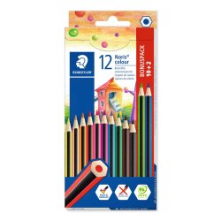 STAEDTLER Crayon de couleur Noris Colour, étui carton 10 2