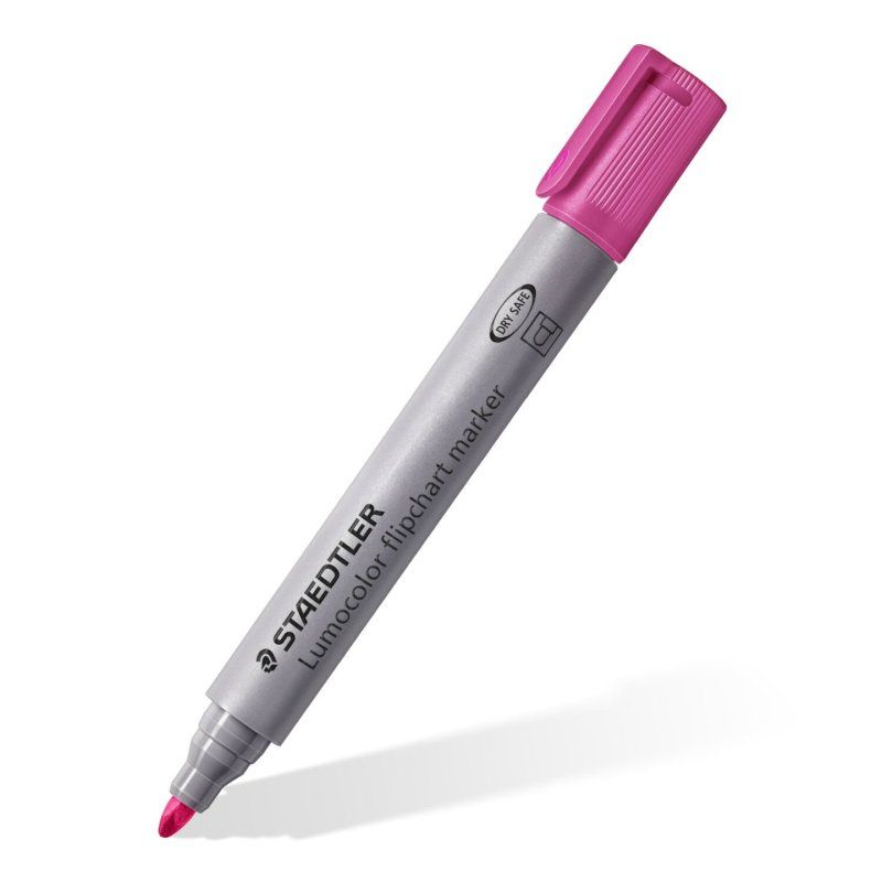 Staedtler Lumocolor flipchart marker 356 marqueur 1 pièce(s) Rose