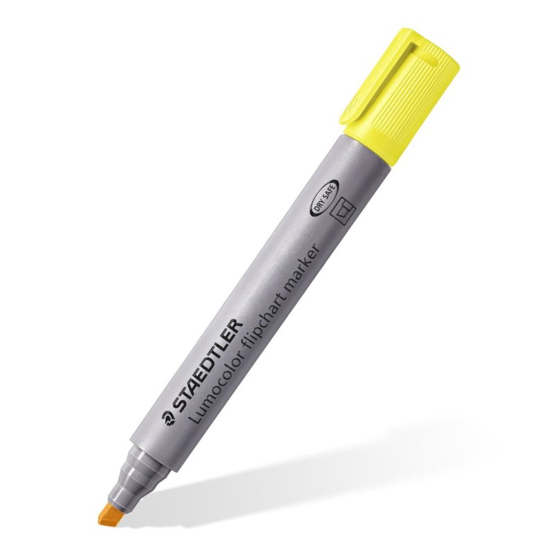Staedtler Lumocolor flipchart marker 356 B marqueur 1 pièce(s) Jaune