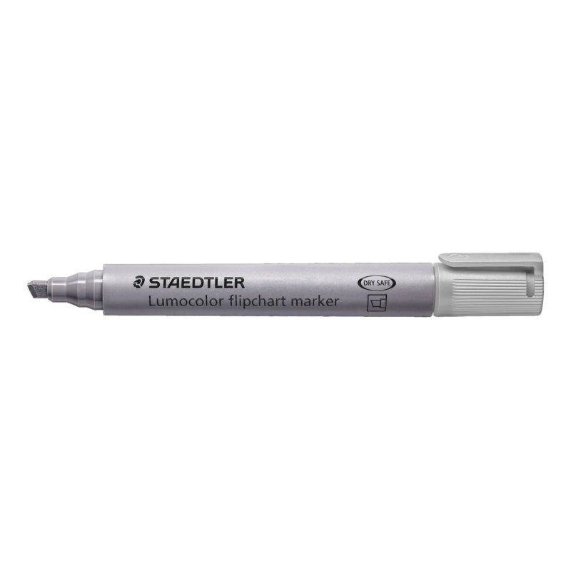 Staedtler Lumocolor flipchart 356 B marker 1 pc(s) Grey