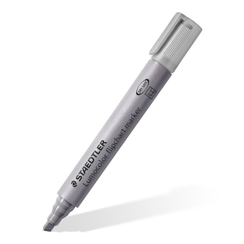 Staedtler Lumocolor flipchart 356 B marker 1 pc(s) Grey