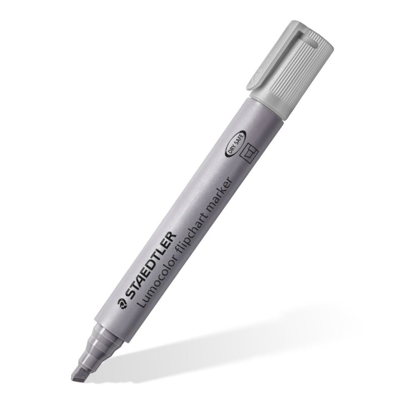 Staedtler Lumocolor flipchart marker 356 B marqueur 1 pièce(s) Gris