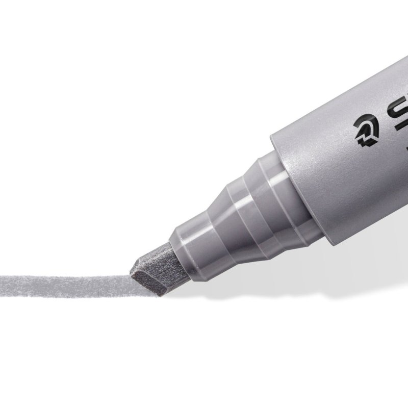 Staedtler Lumocolor flipchart marker 356 B marqueur 1 pièce(s) Gris