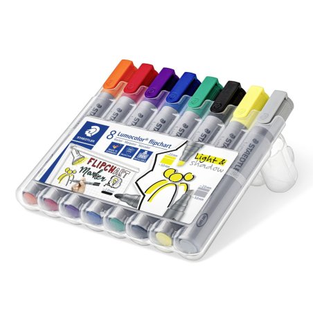 Staedtler Lumocolor flipchart 356 marker 8 pc(s)