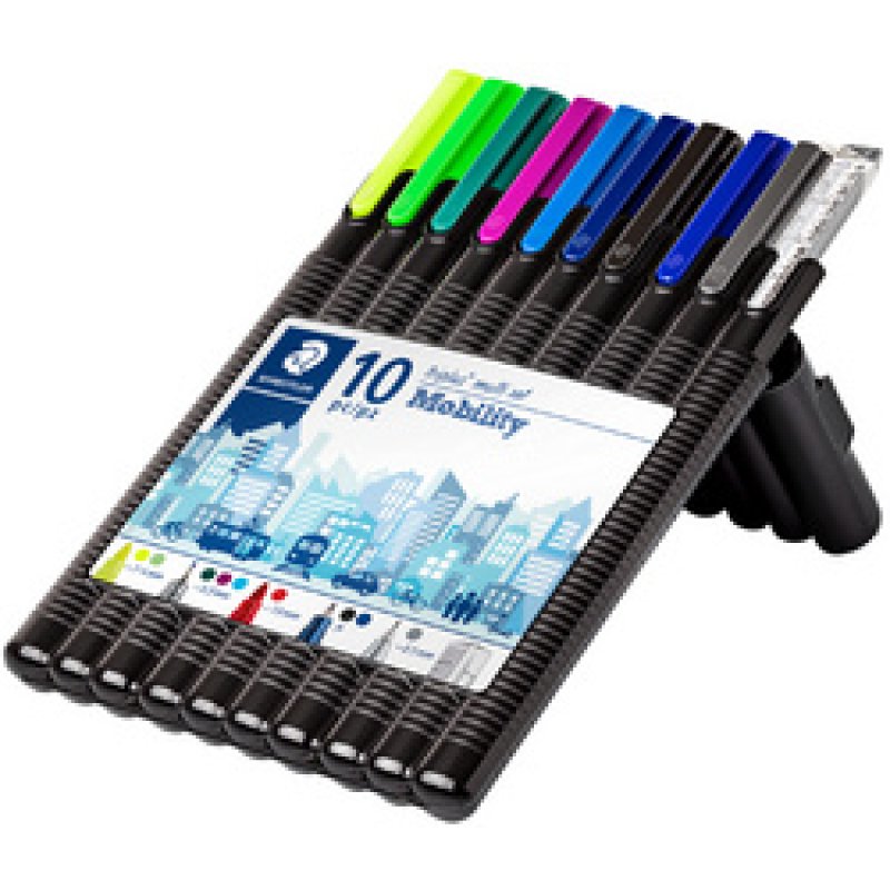 STAEDTLER Kit d'écriture triplus multi set Mobility, 10 pcs