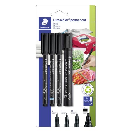 Staedtler Lumocolor 60 marqueur 4 pièce(s)