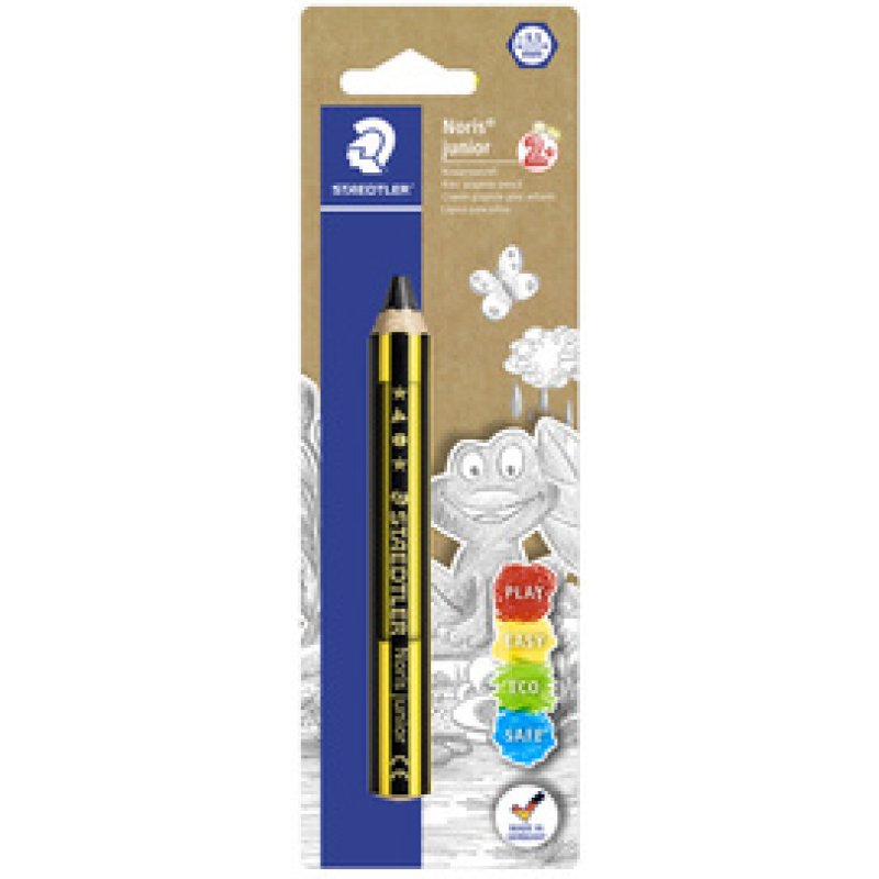 STAEDTLER Crayon graphite Noris junior, degré de dureté: 2B