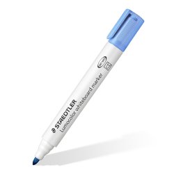 STAEDTLER Marqueur pour tableau blanc 351 Lumocolor, bleu