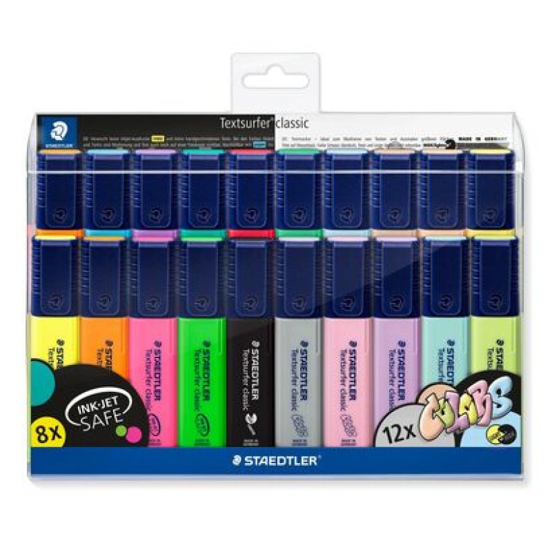 Staedtler 364 WP20 marker 20 pc(s) Assorted Assorted colours