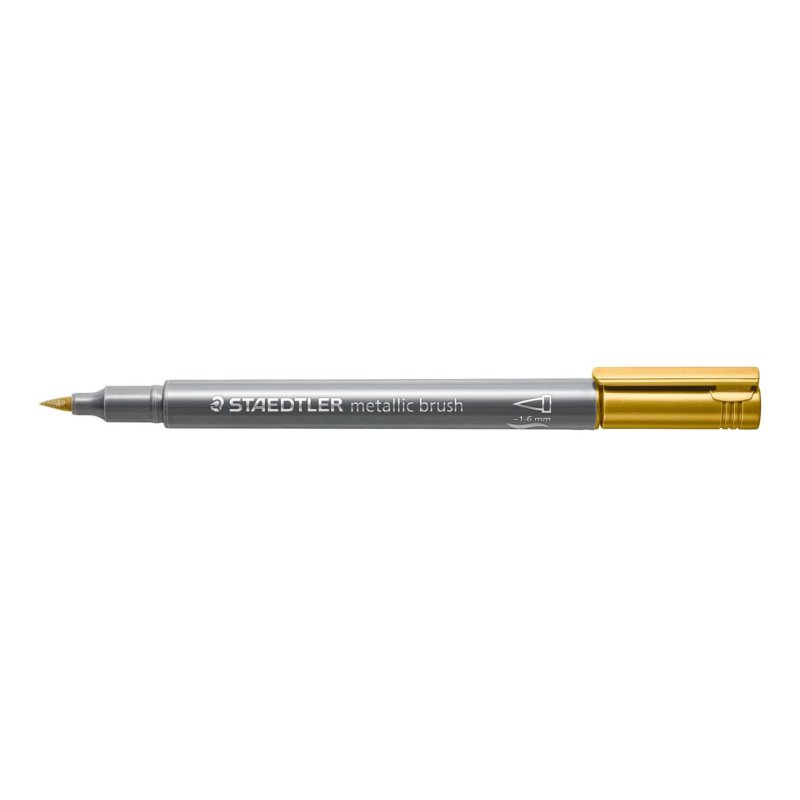 Staedtler 8321 marker 1 pc(s) Brush tip Gold