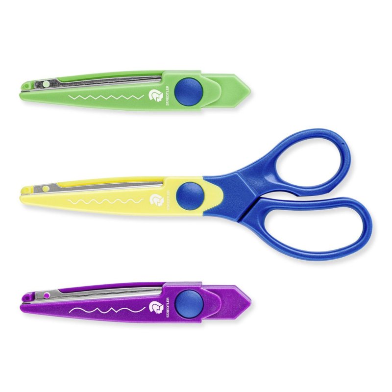 STAEDTLER Ciseaux cranteurs Design Journey, set de 3