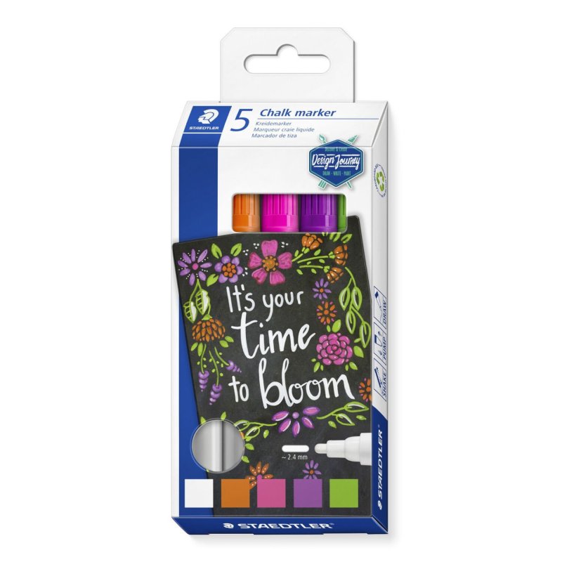 Staedtler Lumocolor chalk marker 344 5 pièce(s)