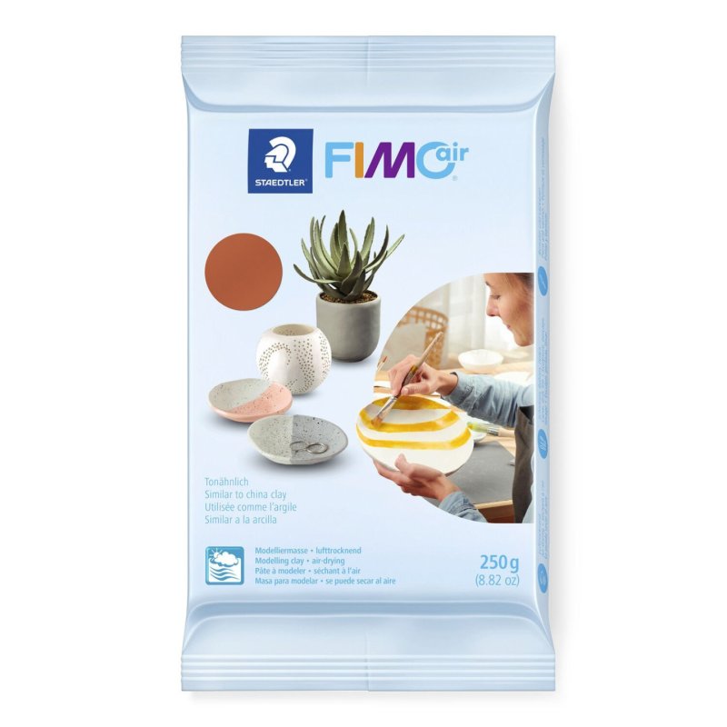 FIMO air Pâte à modeler durcissant à l'air, 250 g,terracotta