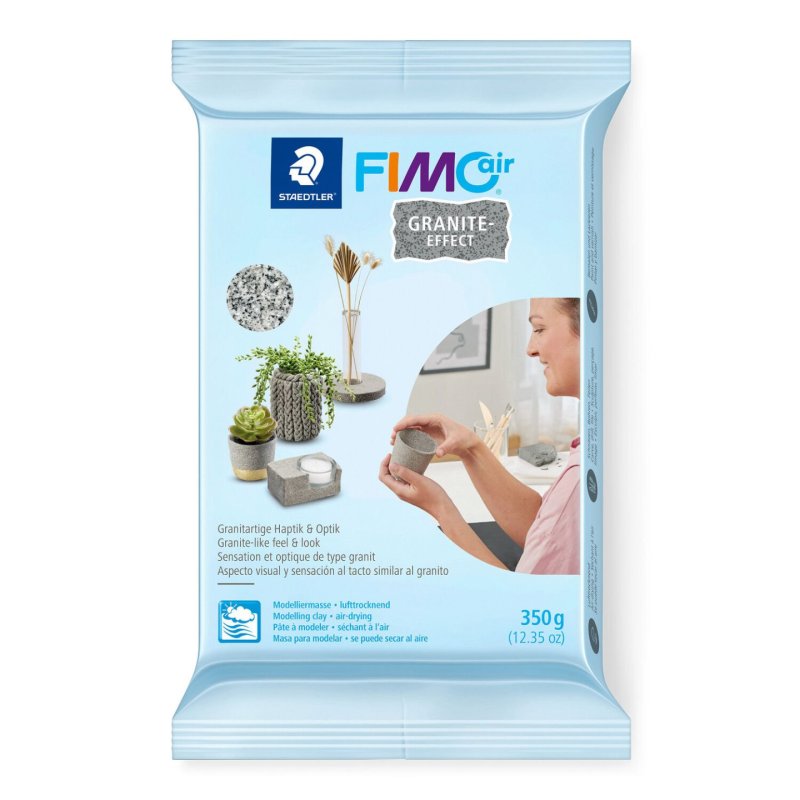 Staedtler FIMOair Granite Effect Modeling clay 350 g Grey 1 pc(s)