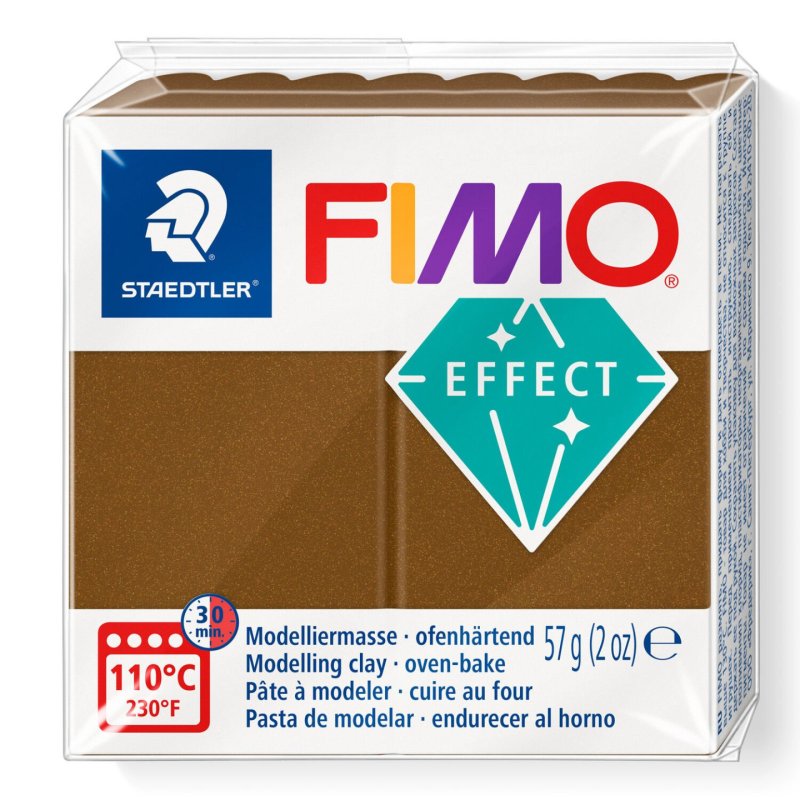 Staedtler FIMO 8010 Metallic Pâte à modeler 57 g Bronze 1 pièce(s)