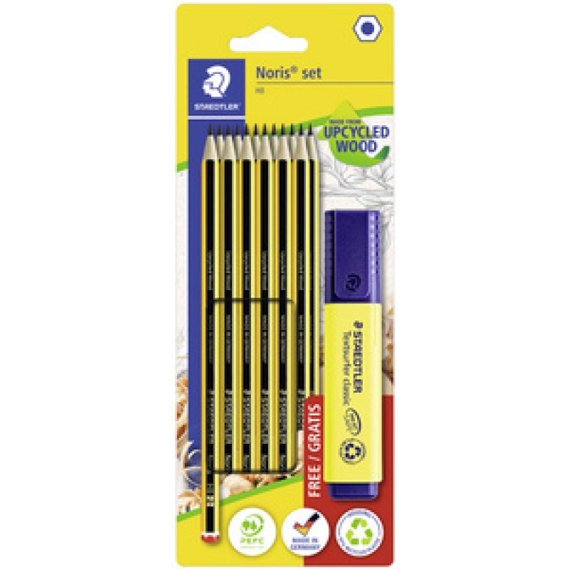 STAEDTLER Kit crayon Noris gomme taille-crayon GRATUIT
