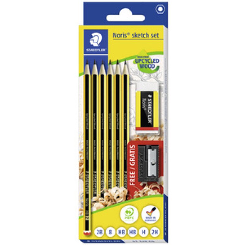 STAEDTLER Kit crayon Noris gomme taille-crayon GRATUIT