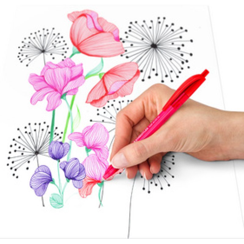 STAEDTLER Stylo à bille rétractable ball 4230 M, étui de 8