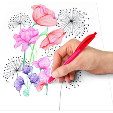 STAEDTLER Stylo à bille rétractable ball 4230 M, étui de 8