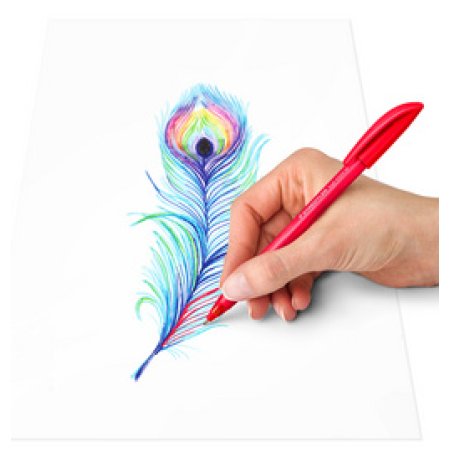 STAEDTLER Stylo à bille rétractable ball 4230 M, étui de 10