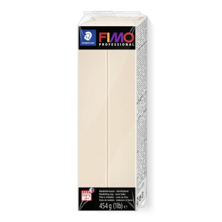 FIMO PROFESSIONAL Pâte à modeler, à cuire au four, beige