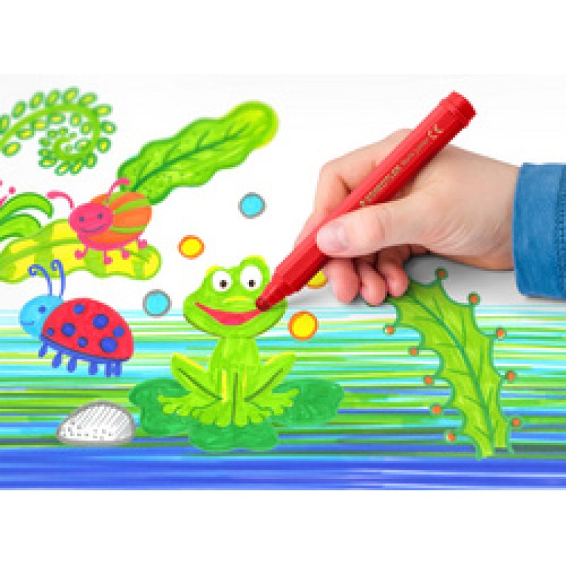 STAEDTLER Feutre Noris junior, étui carton de 6